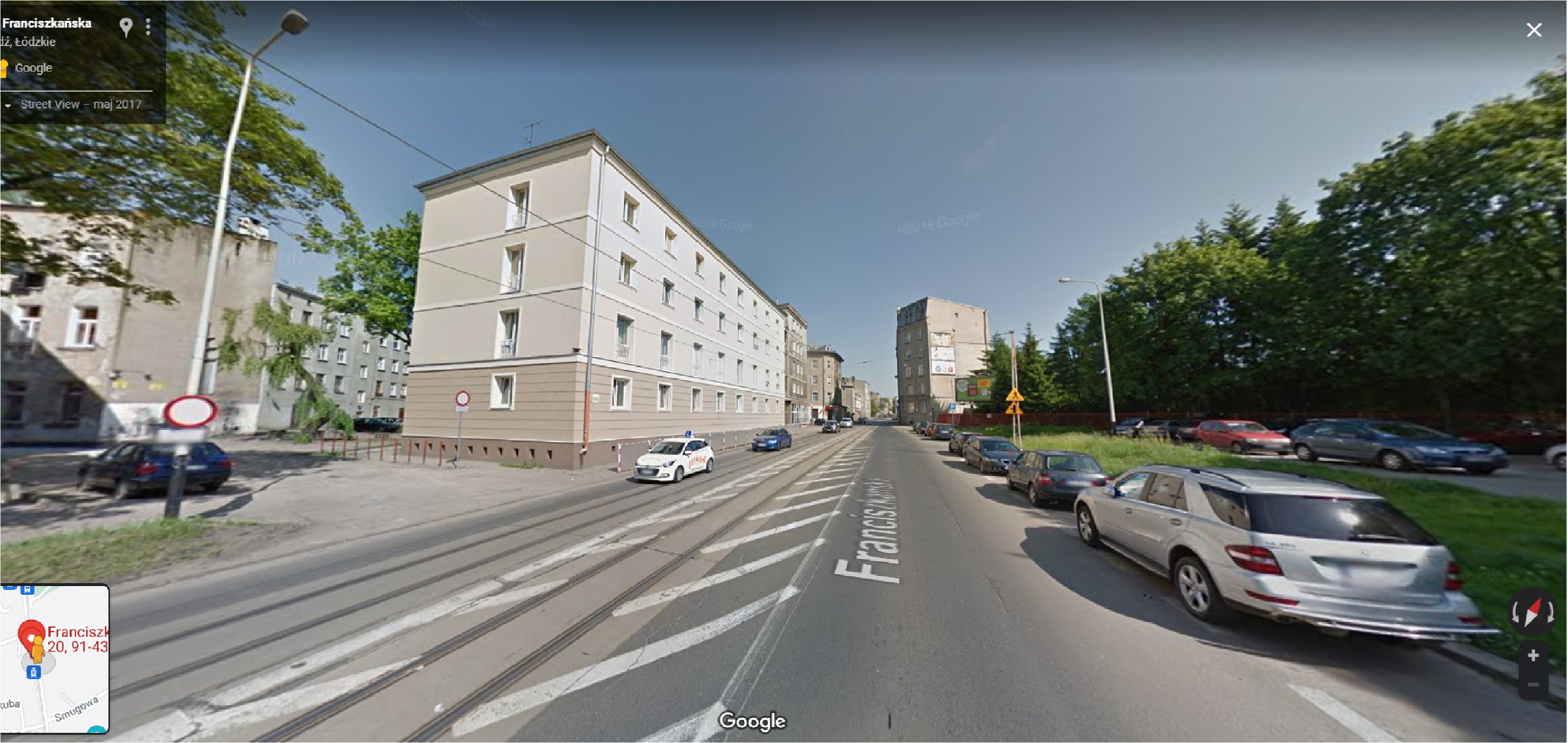 Mieszkanie Łódź ul. Franciszkańska o powierzchni 32 m2