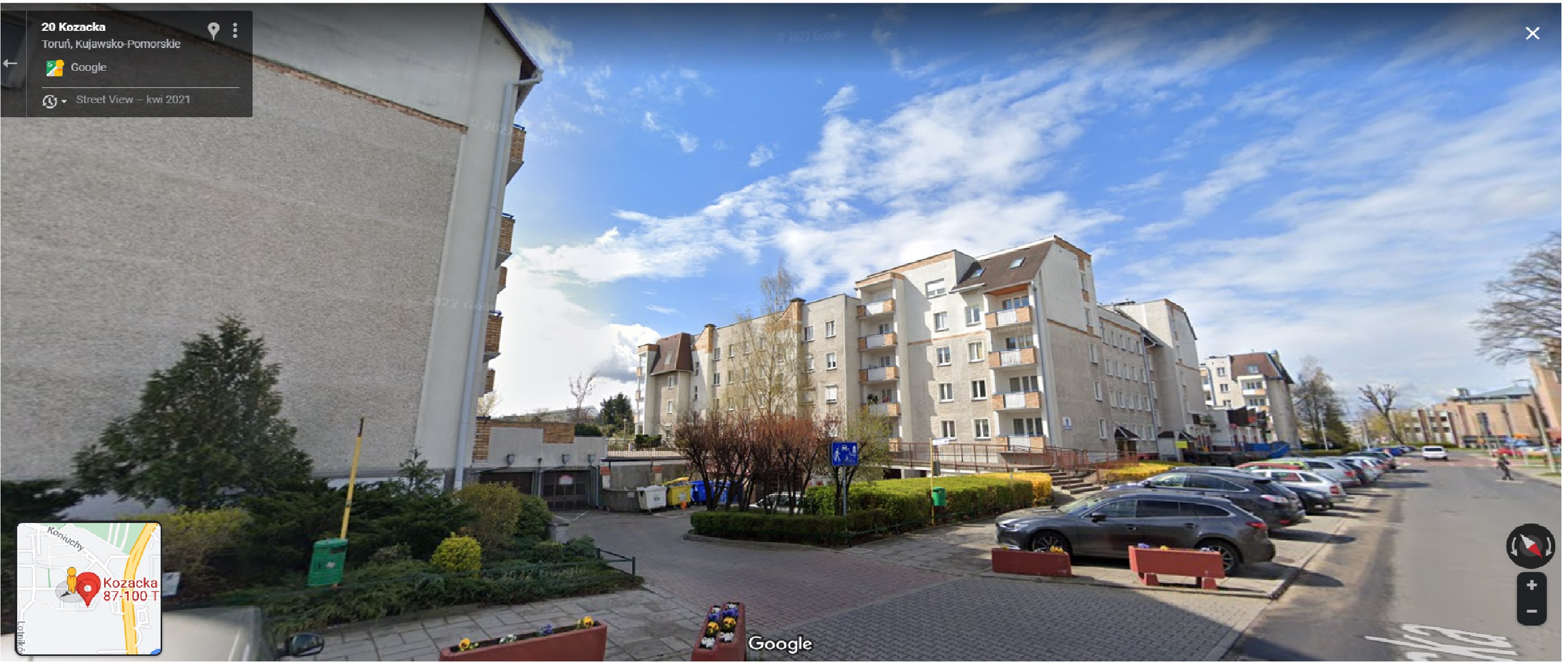 Mieszkanie Toruń ul. Kozacka o powierzchni 45 m2