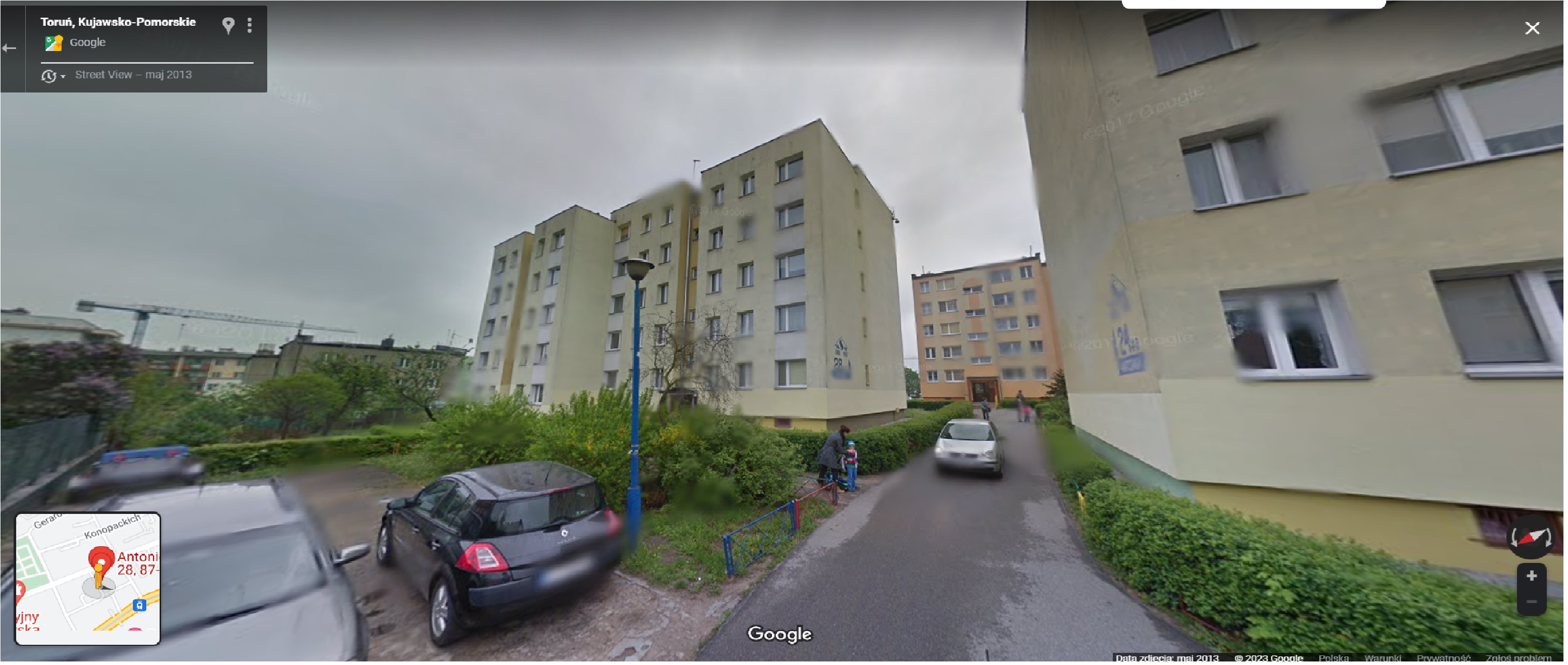 Mieszkanie Toruń ul. Antczaka o powierzchni 49 m2