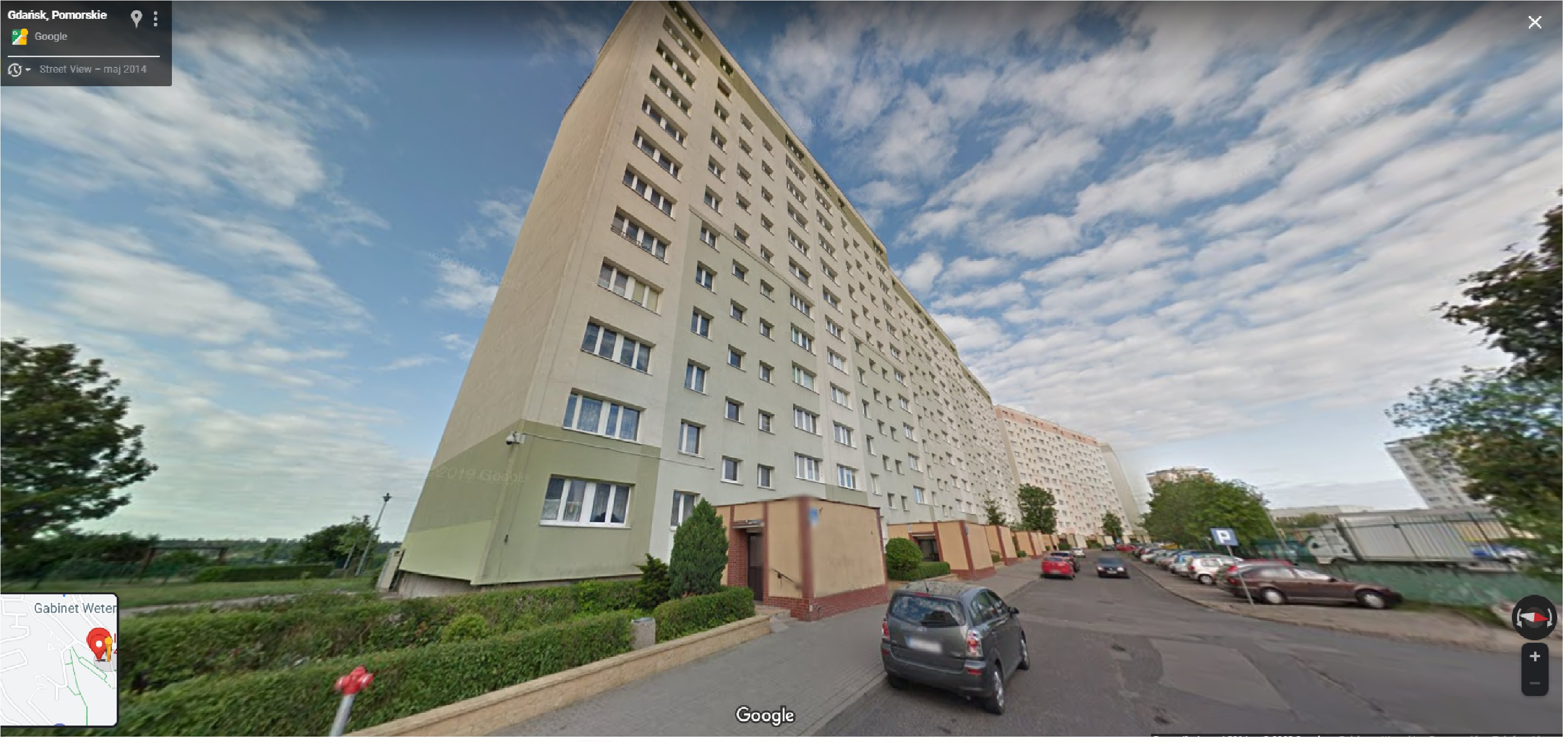 Mieszkanie Gdańsk ul. Paderewskiego o powierzchni 32 m2 