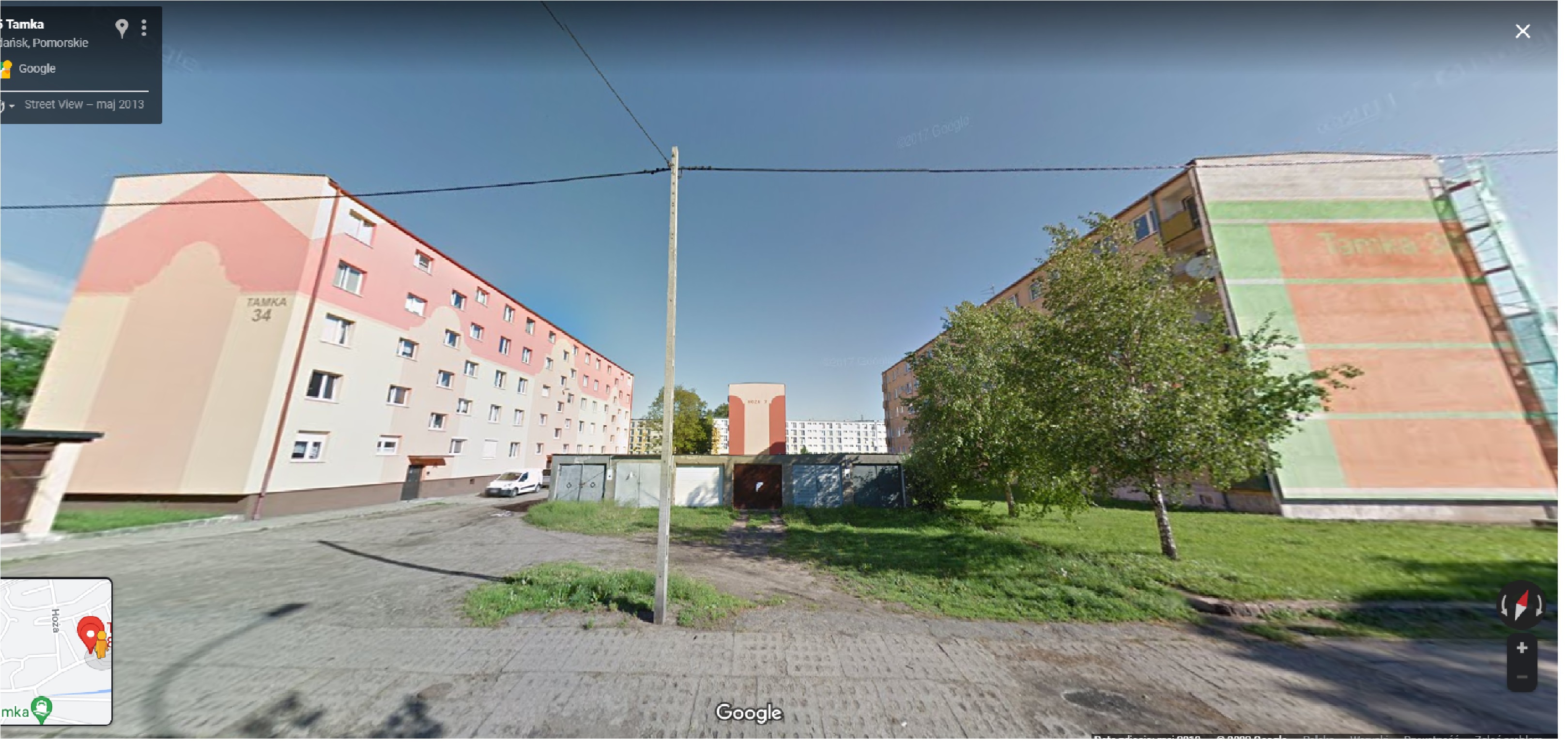 Mieszkanie Gdańsk ul. Tamka o powierzchni 38 m2