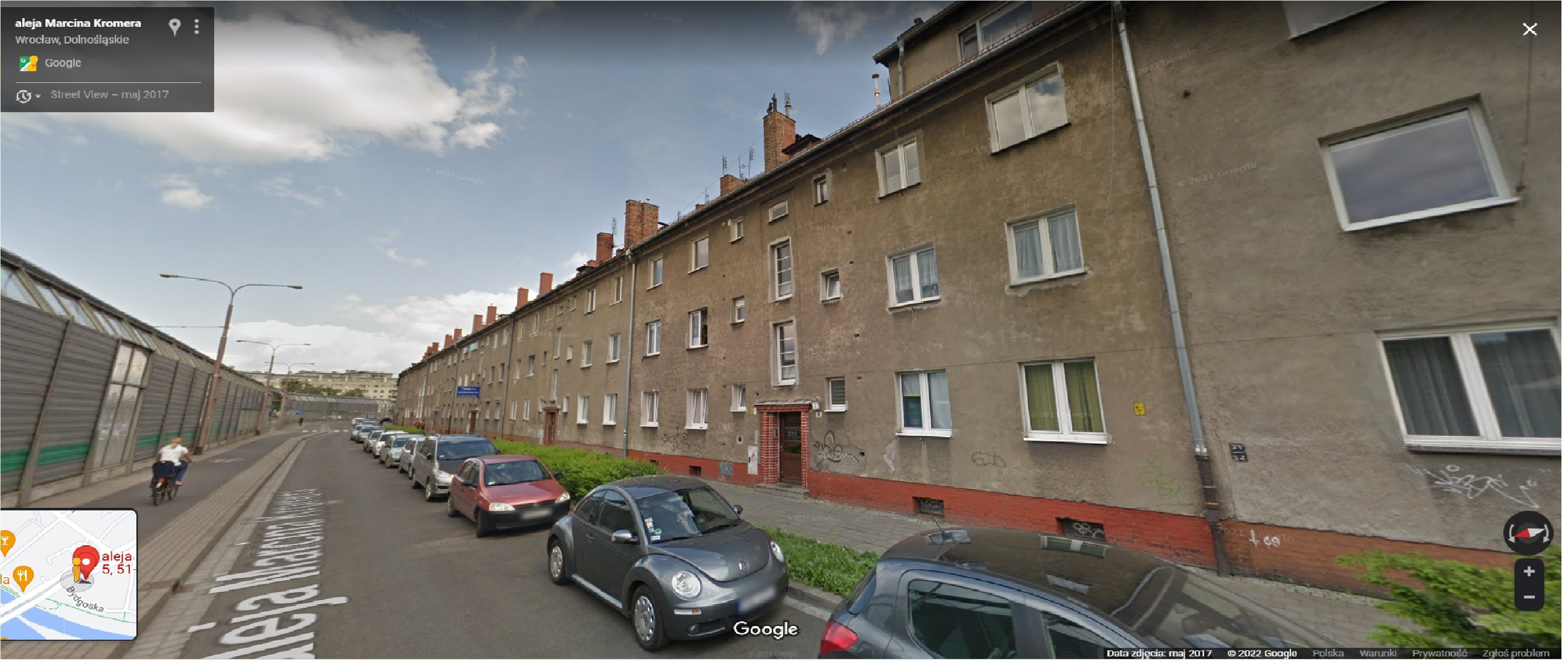 Mieszkanie Wrocław Al. Marcina Kromera o powierzchni 33 m2