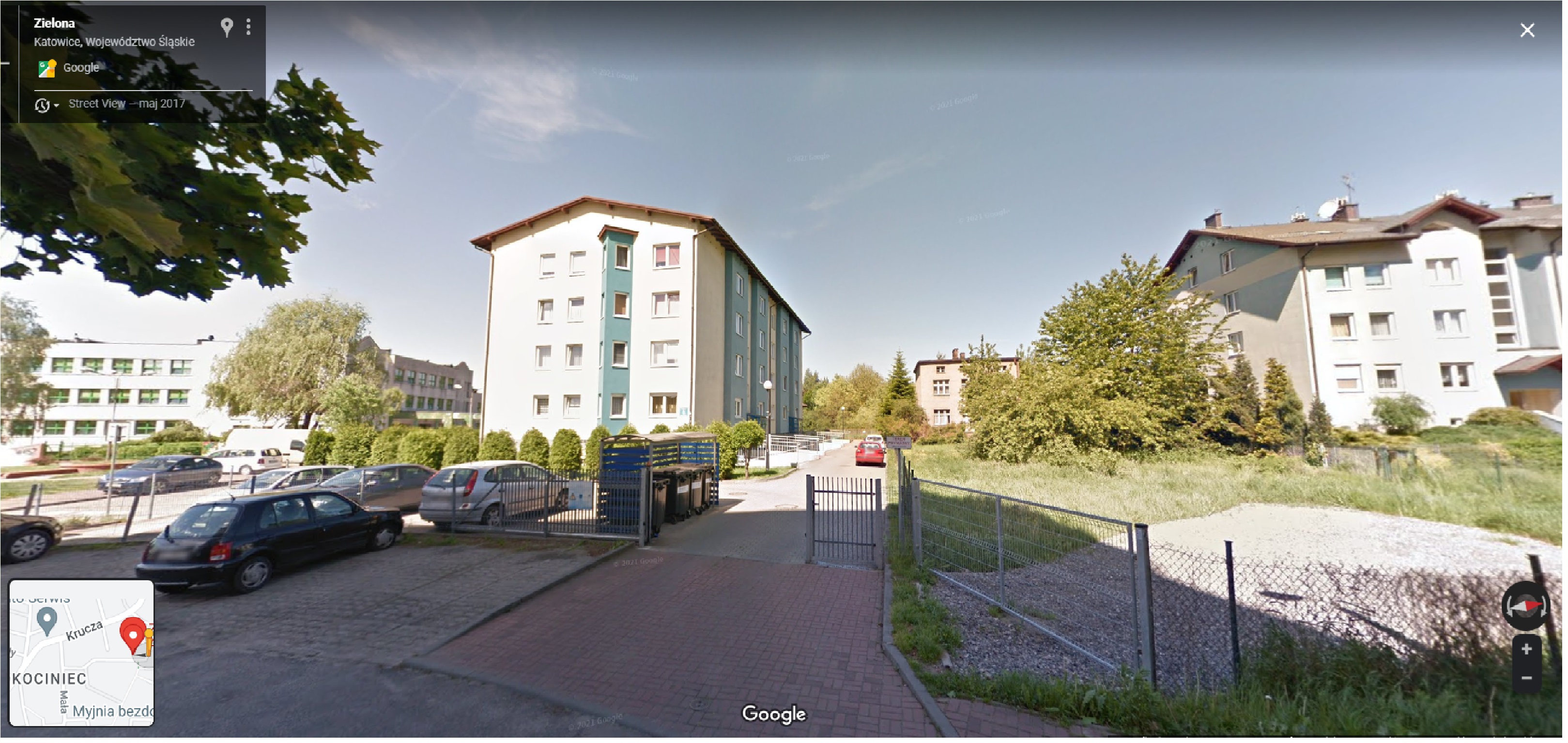 Mieszkanie Katowice ul. Zielona o powierzchni 92 m2