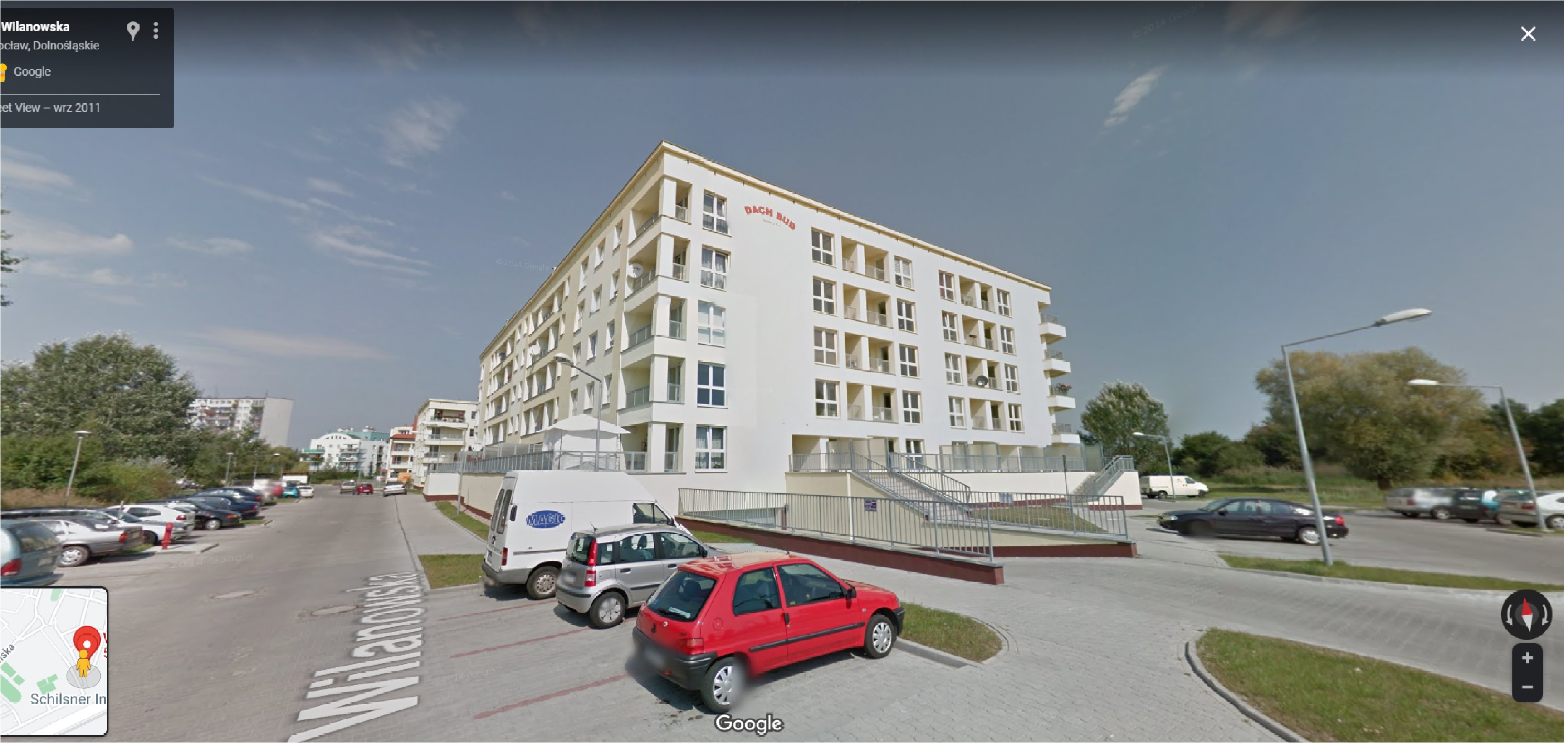 Mieszkanie Wrocław ul. Wilanowska o powierzchni 65 m2