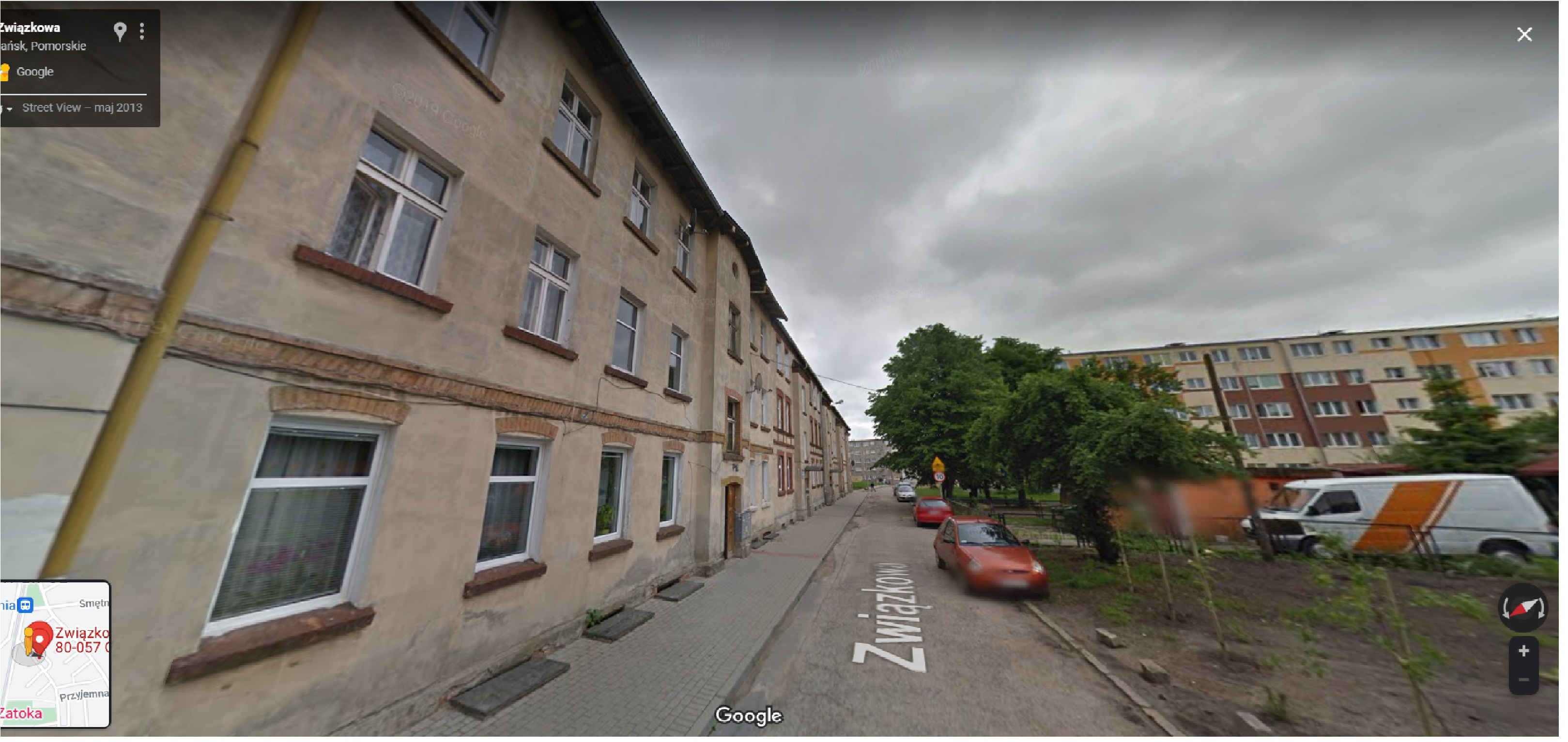 Mieszkanie Gdańsk ul. Związkowa o powierzchni 42 m2