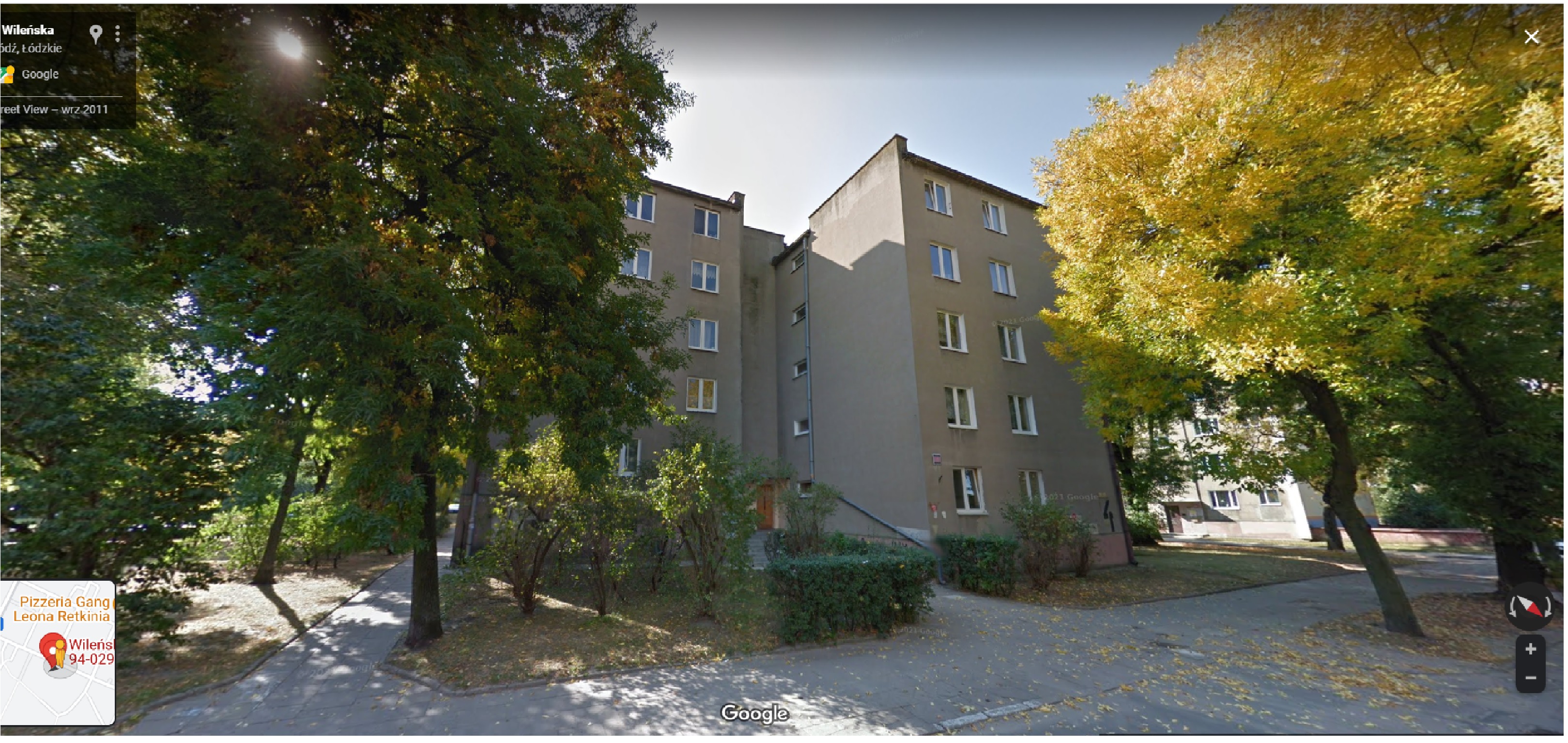 Mieszkanie Łódź ul. Wileńska o powierzchni 52 m2