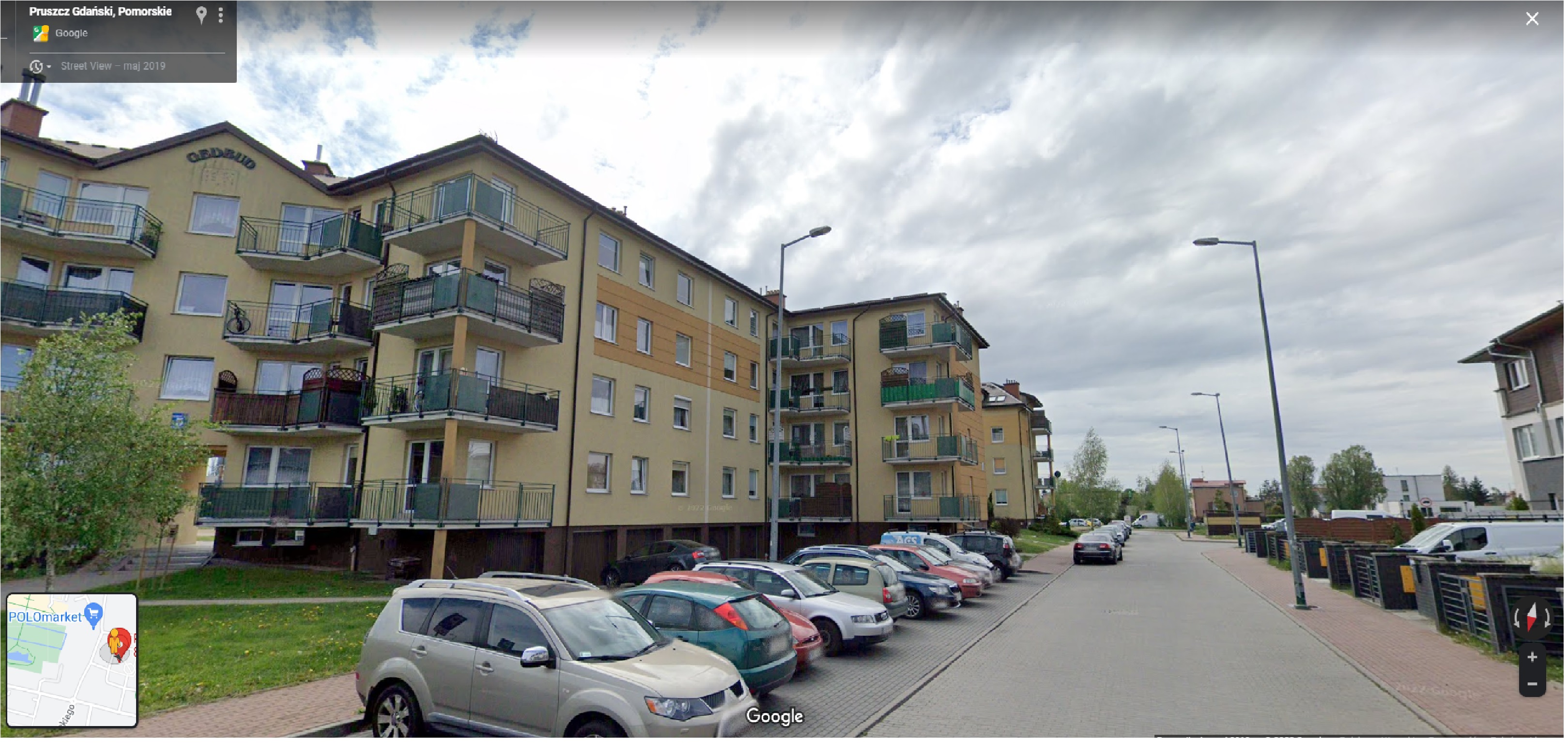 Mieszkanie Pruszcz Gd. ul. Podkomorzego o powierzchni 57 m2