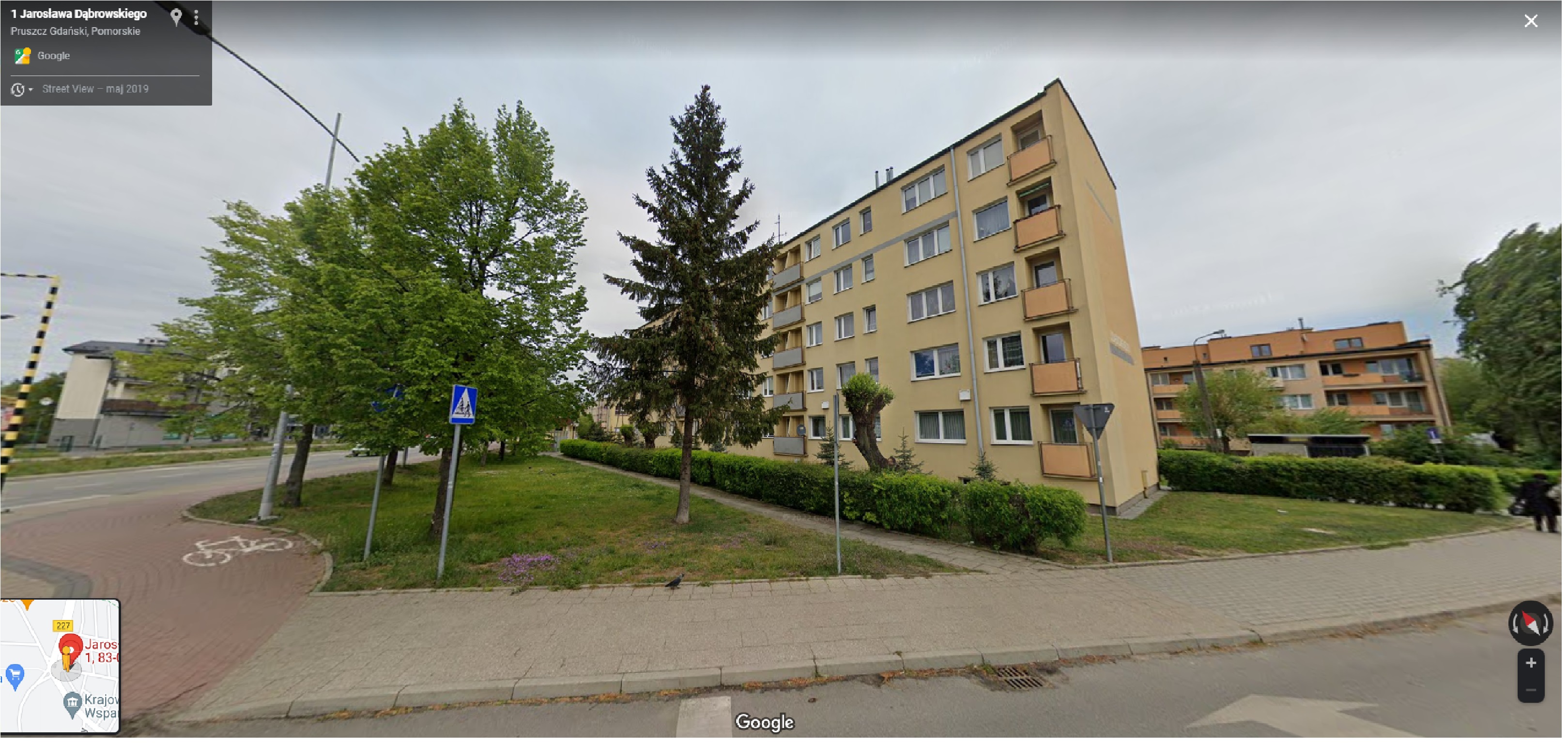 Mieszkanie Pruszcz Gd. ul. Dąbrowskiego o powierzchni 45 m2