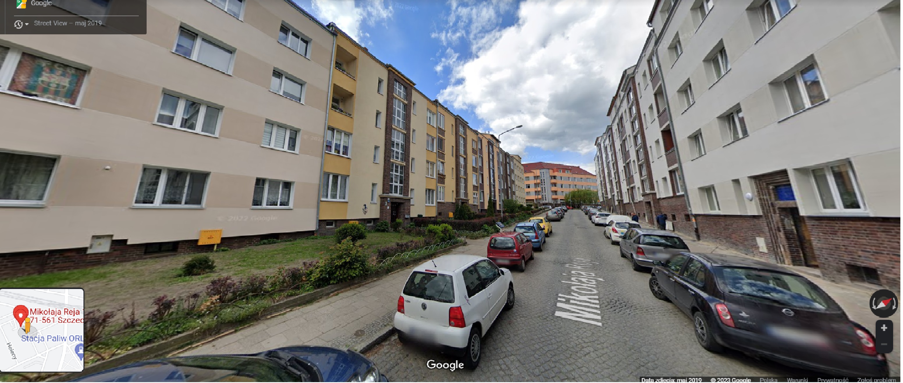 Mieszkanie Szczecin ul. Reja o powierzchni 45 m2