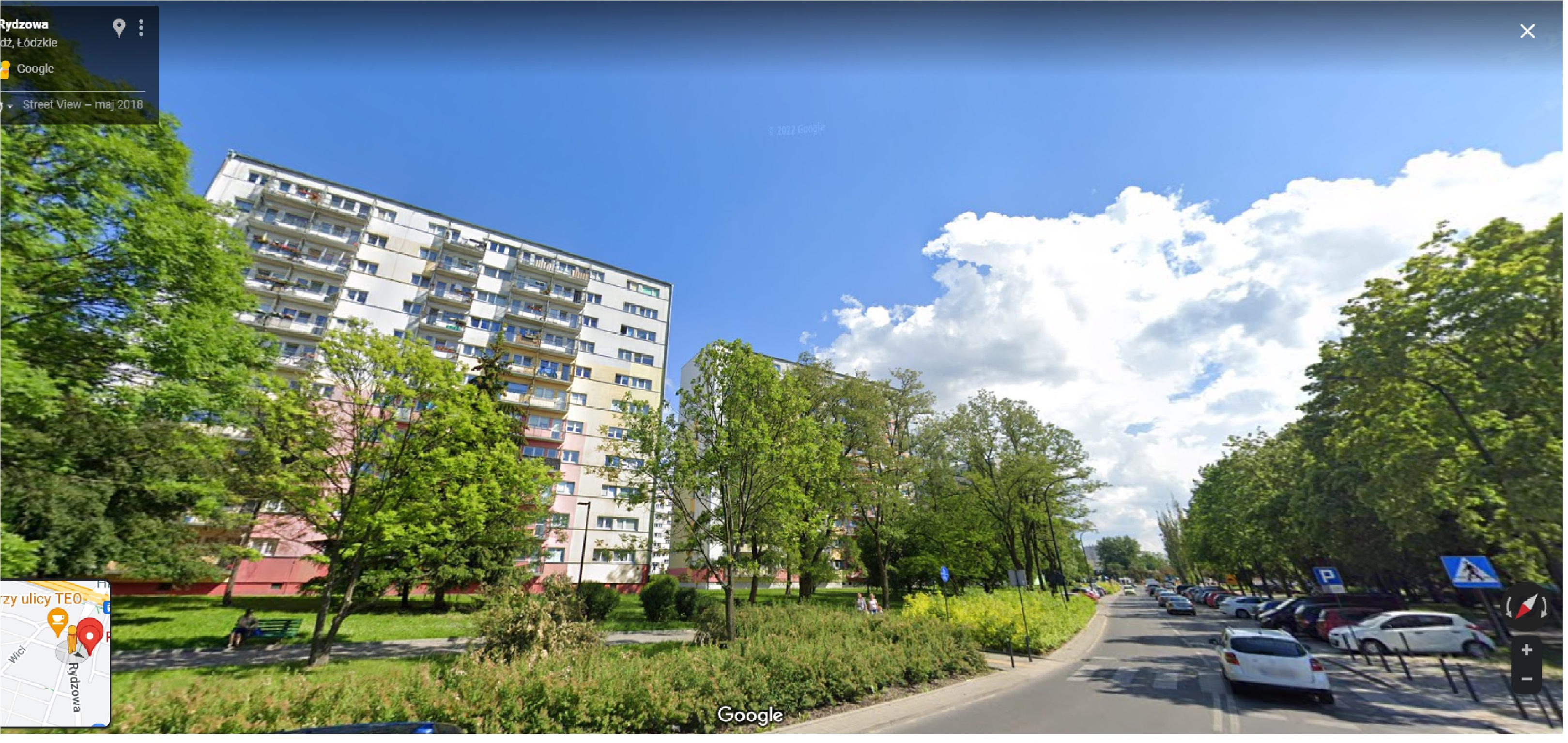 Mieszkanie Łódź ul. Rydzowa o powierzchni 46 m2