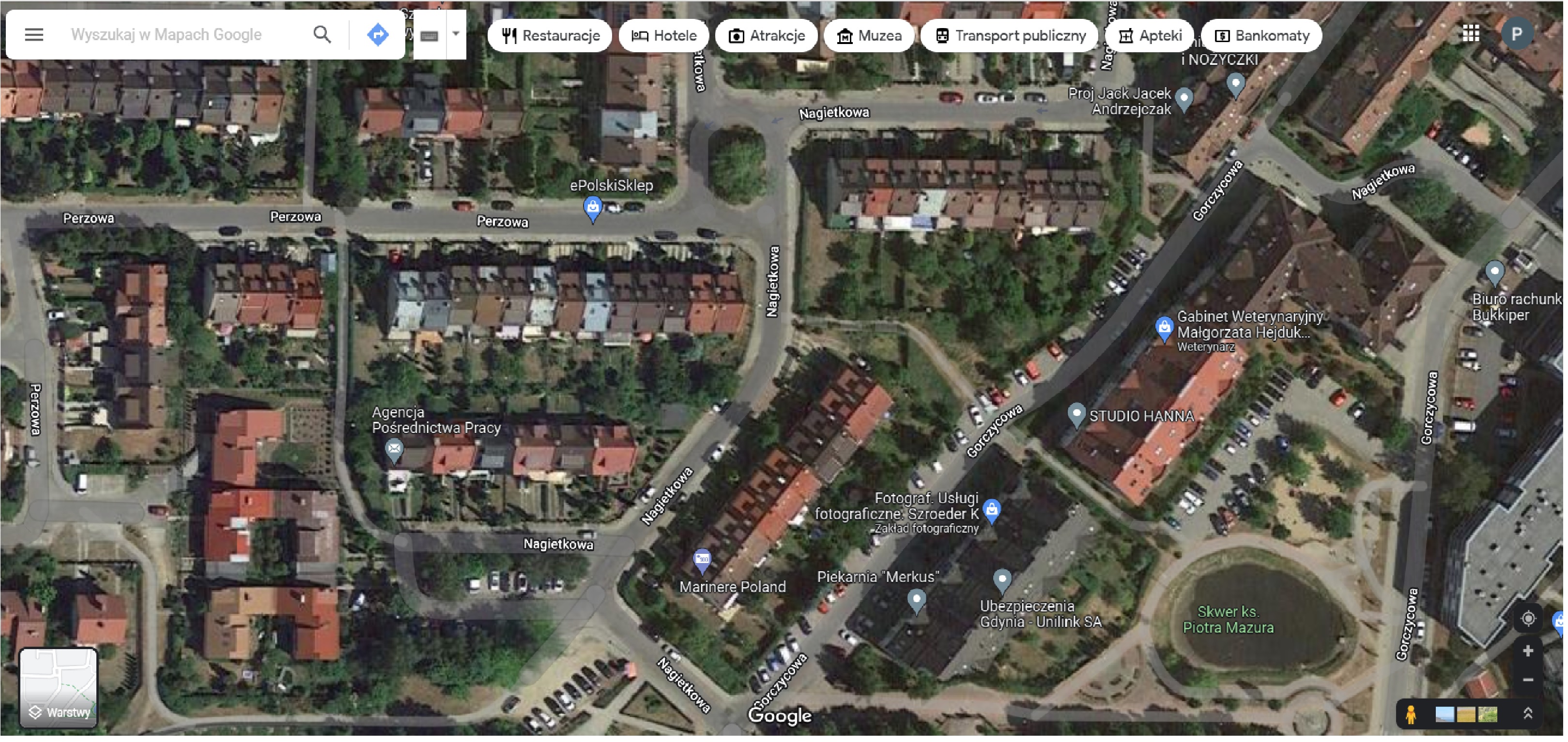 Dom w zabudowie szeregowej Gdynia ul. Nagietkowa