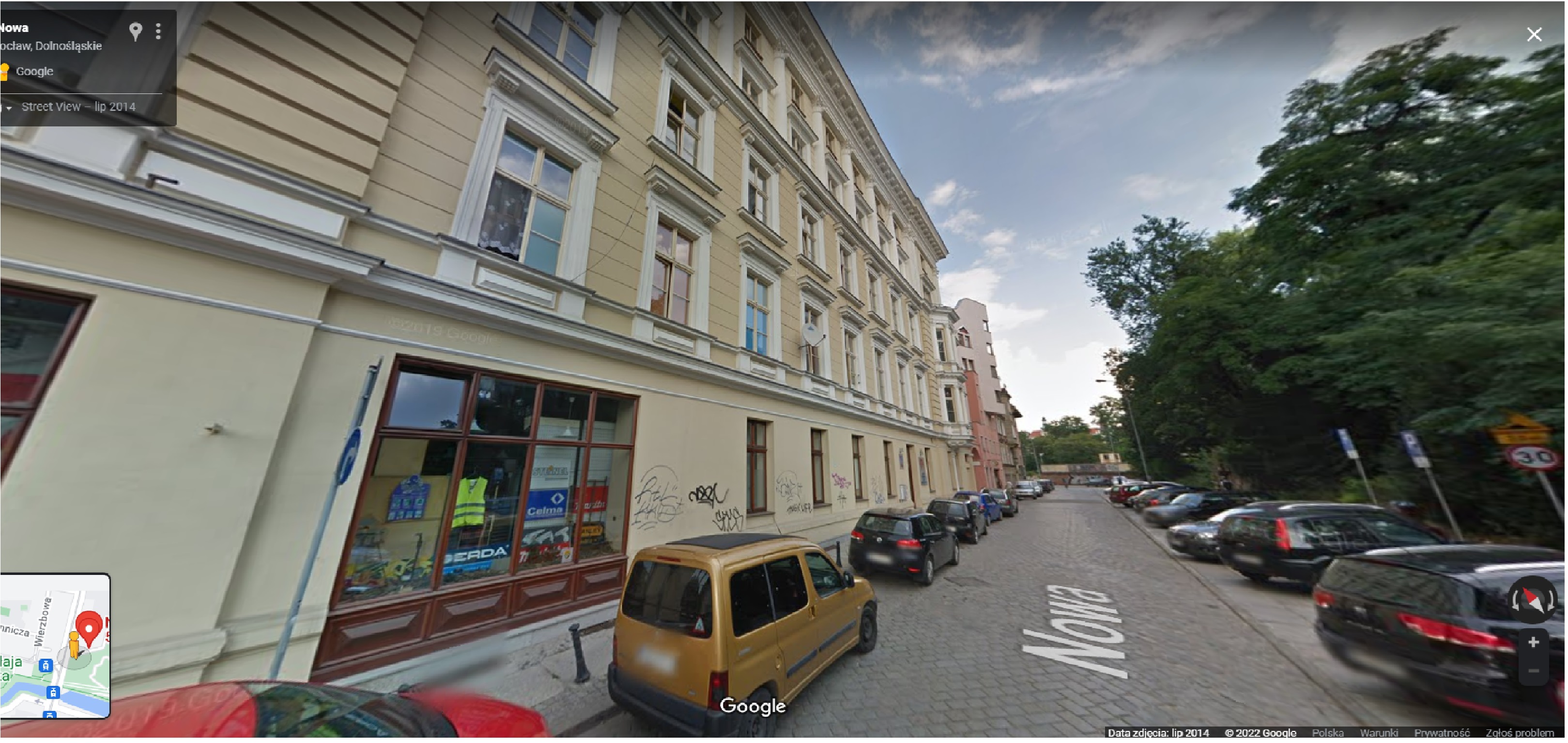 Mieszkanie Wrocław ul. Nowa o powierzchni 34 m2