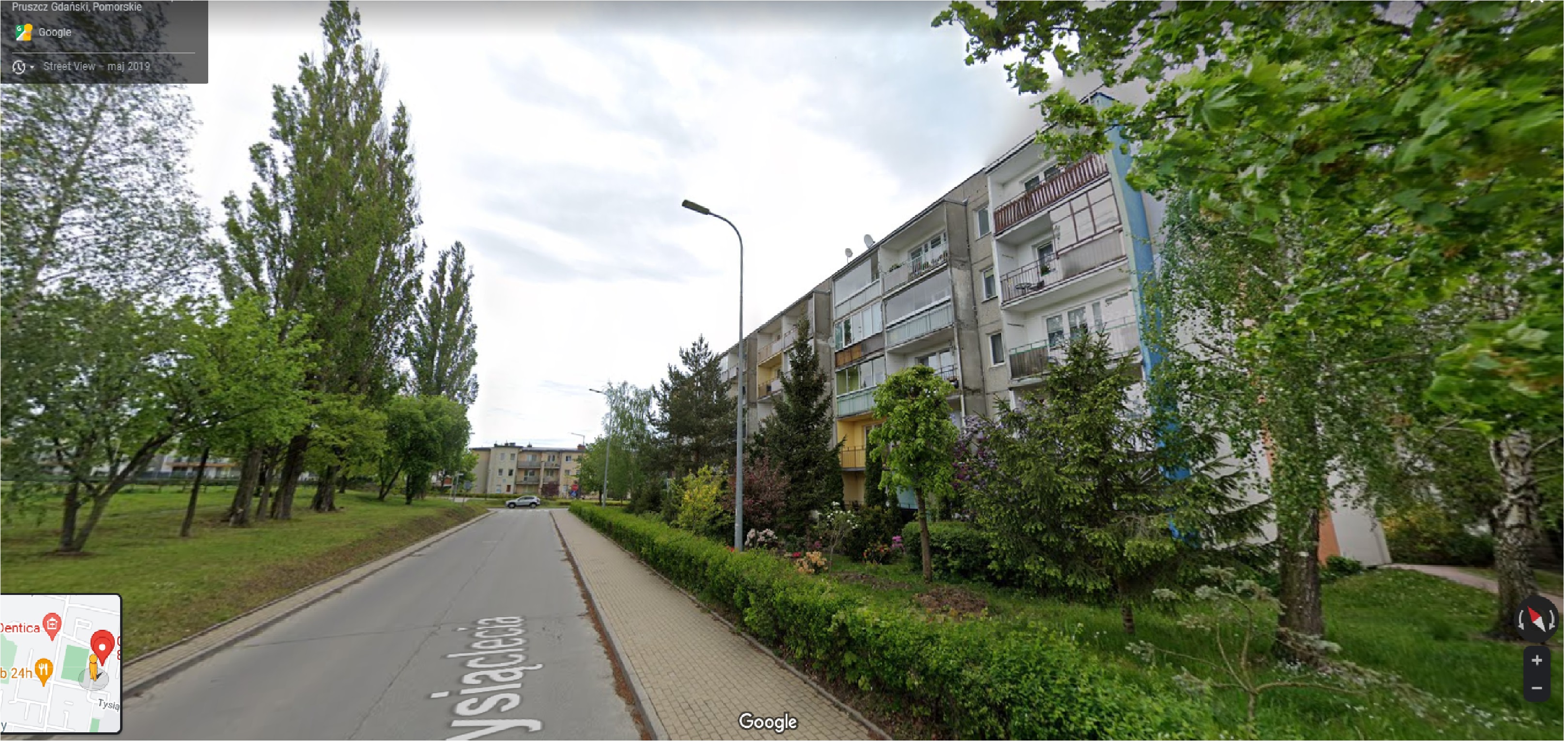 Mieszkanie Pruszcz Gd. ul. Obrońców Pokoju o powierzchni 52 m2