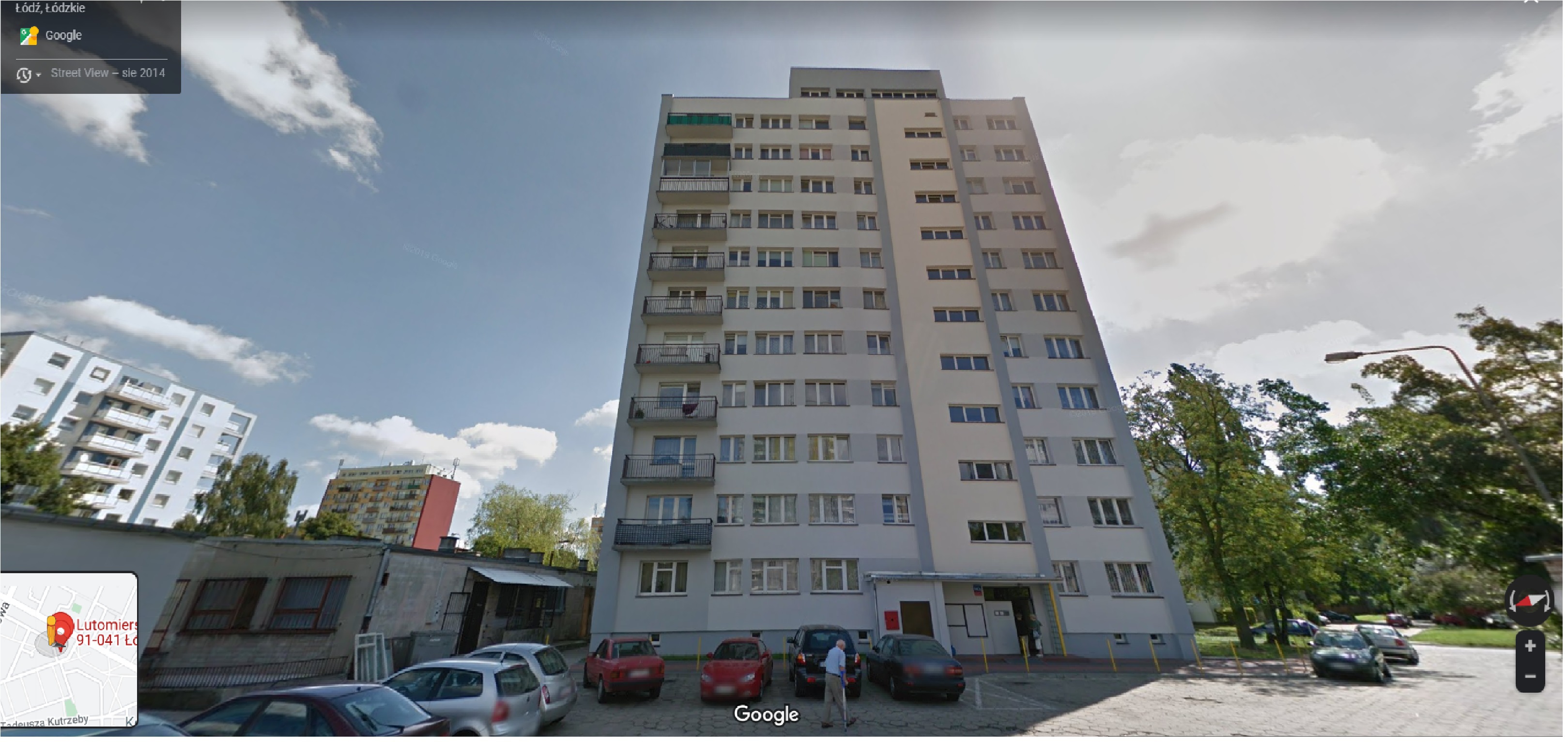 Mieszkanie Łódź ul. Lutomierska o powierzchni 37 m2