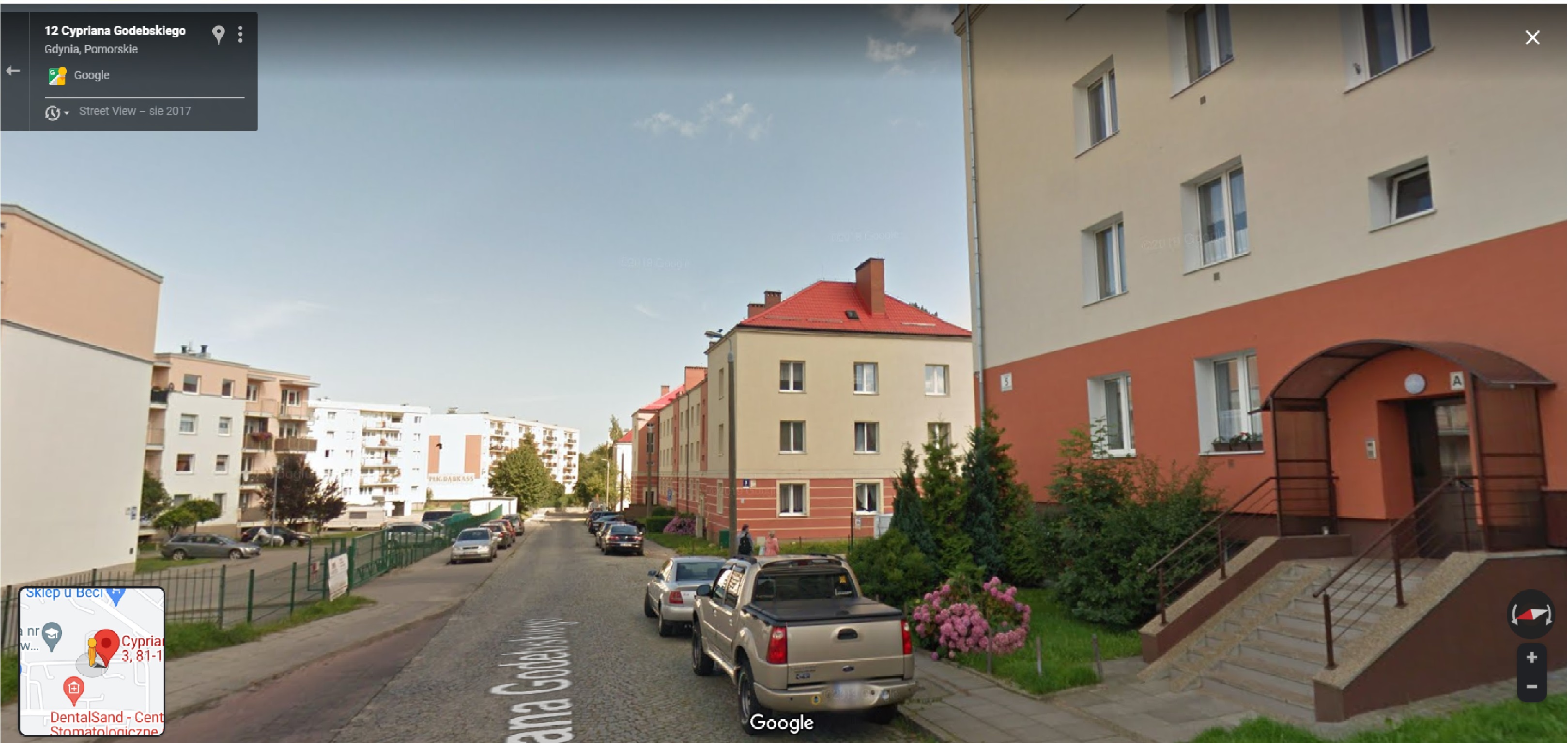 Mieszkanie Gdynia ul. Godebskiego o powierzchni 48m2