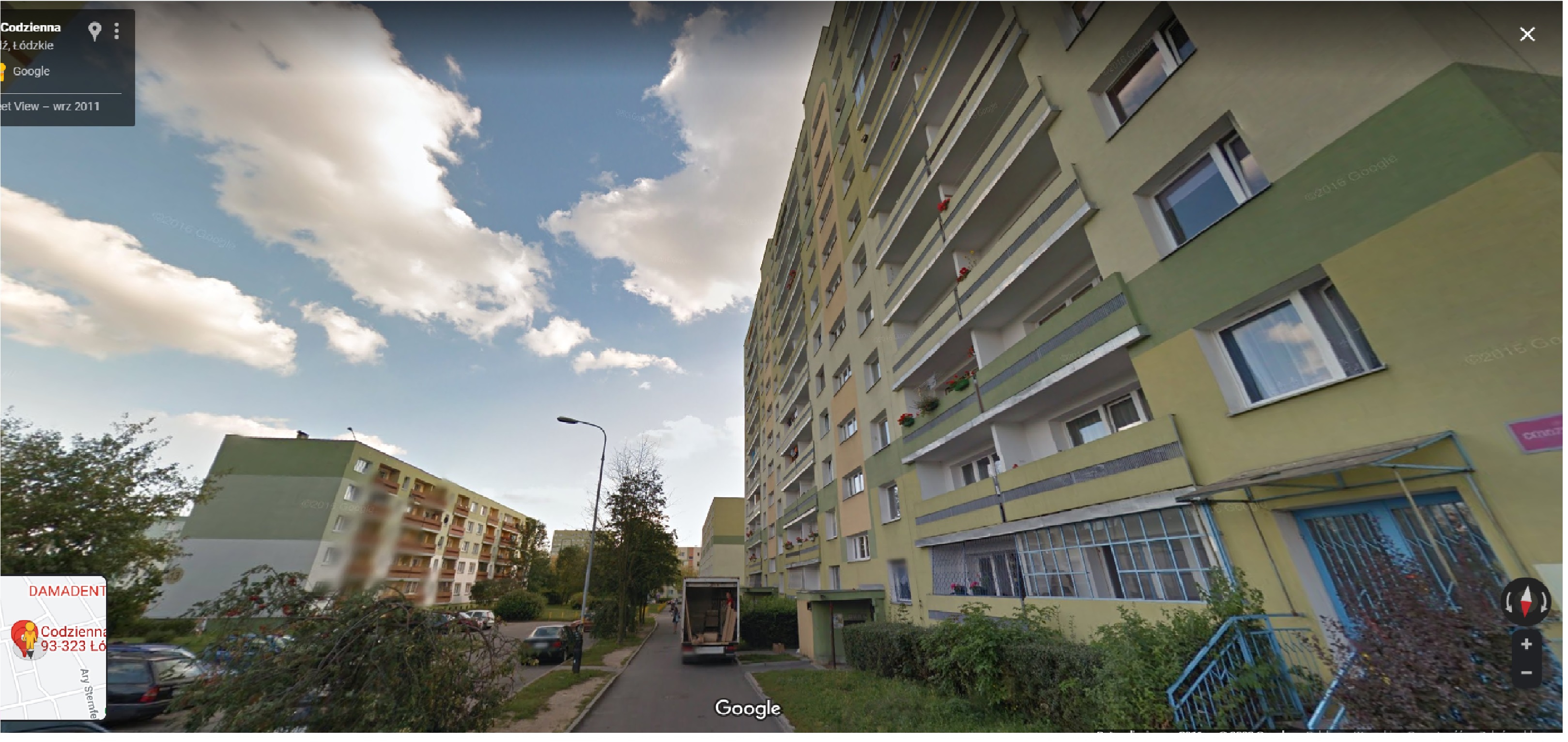 Mieszkanie Łódź ul. Codzienna o powierzchni 34 m2